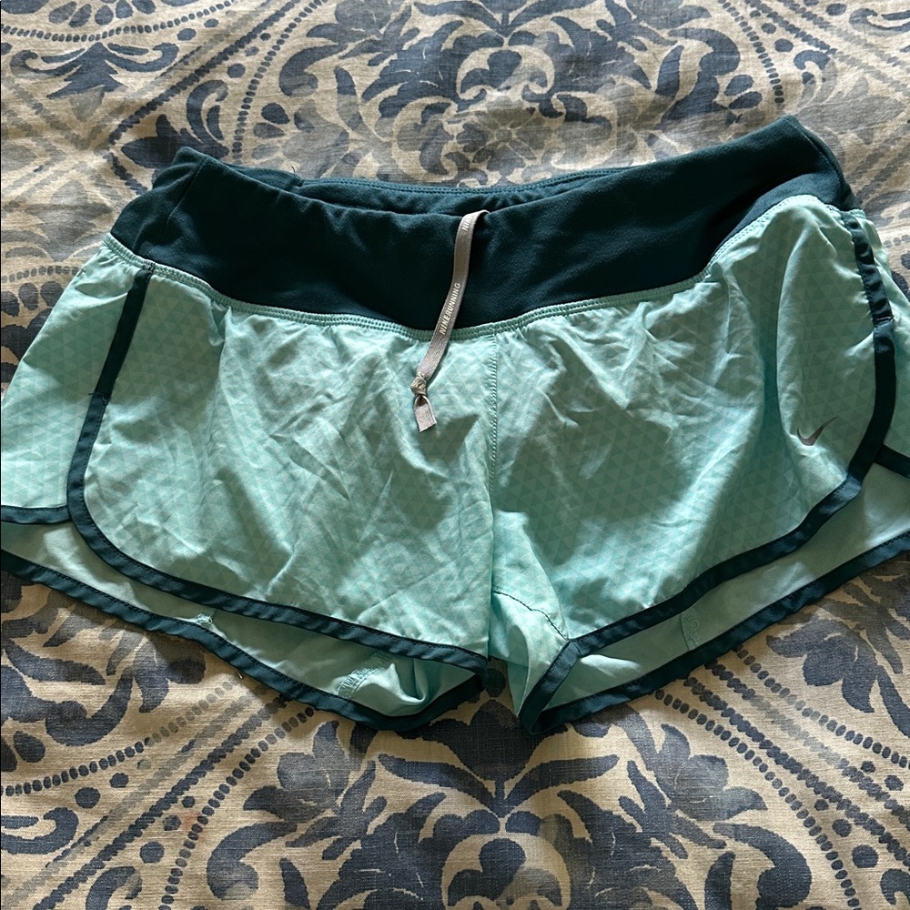 Nike Mint Green Athletic Shorts